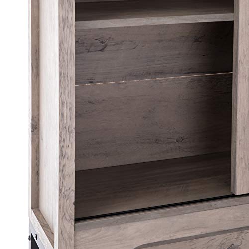 Landia Home CVA6006U Barn Home Over the Toilet Storage, Brown