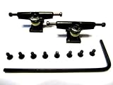 Black Allen Key Fingerboard Trucks - Wooden Fingerboards-Tech Deck-Fingerboarding by Star Fingerboarding