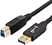 AmazonBasics USB 3.0 Cable - A-Male to B-Male Adapter Cord - 6 Feet (1.8 Meters) primary