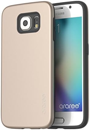 ARAREE Amy Case for Galaxy S6 - Retail Packaging - Champagne Gold