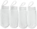 Petosan Microfiber Fingerbrush Oral Cleaner for Dogs, 4-Pack, Battery Powered, White