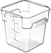 CFS 10721AF07 StorPlus Square Container Only, Polycarbonate, 4 Quart, Purple