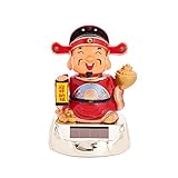 Solar Powered Bobblehead Toy Figure Nohohon, Fortune God 075 by THY COLLECTIBLES