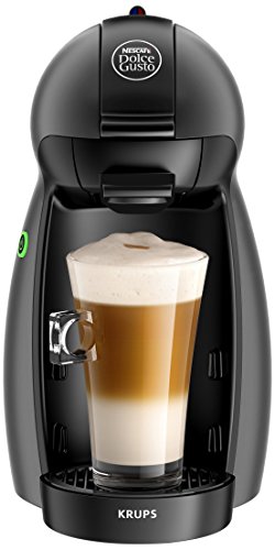 Krups YY2283FD Nescafé Dolce Gusto Piccolo Kaffeekapselmaschine, Kunststoff, anthrazit