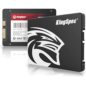 KingSpec SSD 2TB SATAIII 6Gb/s 2.5インチ内蔵SSD 3D NAND SATA SSD メーカー保証3年