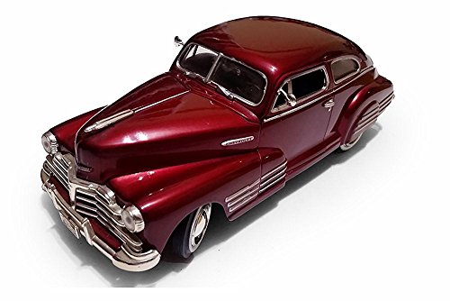1948 chevy aerosedan fleetline, red - motormax premium …