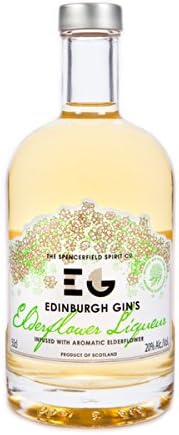 Edinburgh Elderflower Scottish Gin 50cl Bottle
