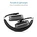Bluetooth Headphones ARCHEER AH07 Wireless Headphone Foldable Over Ear Headphones with Microphone, AptX Stereo Sound Headset for Travel Work TV Computer Smartphones