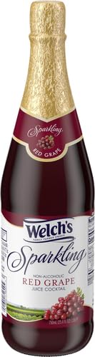 WELCH’S SPARKLING, RED GRAPE, 750 ML BOTTLE