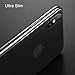 iPhone X / XS Back Screen Protector, Kolpop 3D Full Coverage iPhone X / XS Tempered Glass Back Protector, Anti-Fingerprint Case Friendly Anti-Scrath Back Glass Protector Film For iPhone X / XS(Black)