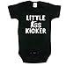 Nursery Decals and More Little Asskicker, Walking Dead Inspired, Black 3-6 mo