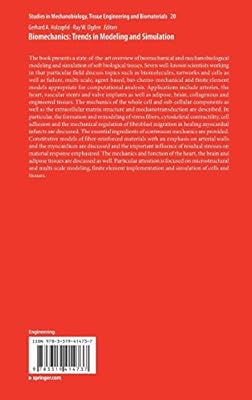 Biomechanics Trends In Modeling And Simulation Gerhard A - 