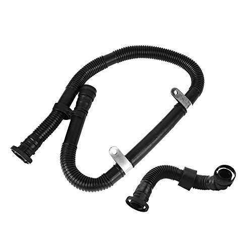 runmade 2pcs Secondary Air Injection Pump Hose Pipe SAI Set Kit