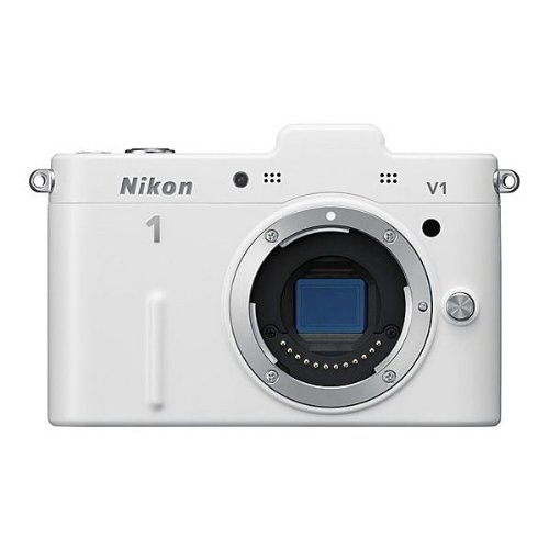 Nikon 1 V1 10.1 MP Digital Camera - White (Body Only) [Electronics]