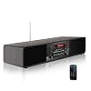 KEiiD CD Player for Home with Bluetooth Wooden Stereo System Desktop Speakers FM Radio USB SD AUX Remote Control, 28…