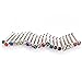 ShungHO 20pcs Colorful Stainless Steel Rhinestone Nose Studs Rings Bars Piercing