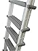 CONFER 6000B Heavy Duty Aboveground In-Pool Swimming Pool Ladder 48