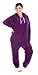 Forever Lazy Adult Onesie - Purple People Sleeper - XS