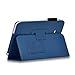 Galaxy Tab 3 Lite 7.0 / Galaxy Tab E Lite 7.0 Case - SHEROX Premium Folio Leather Case for Samsung Galaxy Tab 3 Lite 7.0 / Galaxy Tab E Lite 7.0 Inch Tablet, With Stylus Touch Pen (Dark Blue)