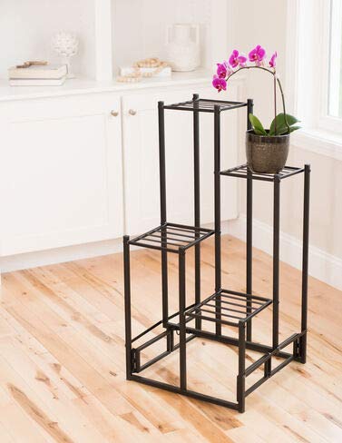 4-Tier Square Foldable Plant Stand