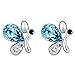 Myhouse Butterfly Necklace Earrings Sets for Women Girls
