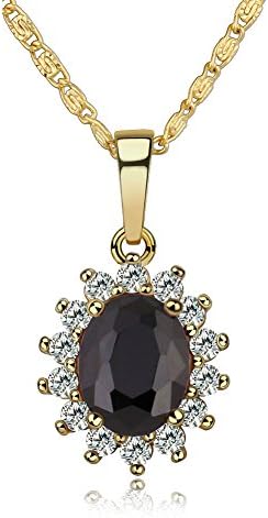 More colors Diamond necklace Ruili style Love drop bells pattern single item-E