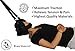 Lazy Drone Enhanced Neck and Cervical Traction for Chronic Neck and Shoulder Pain, Text Neck, Correct Poor Posture, Stress Relief; Portable Hammock Sling for Home or Office Physical Therapy