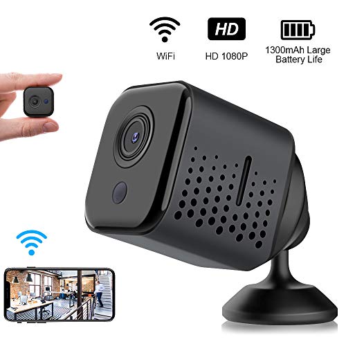 Gnolkee Mini WiFi Hidden Camera, HD 1080P WiFi Spy Camera, Hidden
