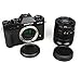 (2 Packs) Rear Lens Cap Body Cap for Fuji x Mount Camera Lens, X Mount Body Cap Lens Cap fits Fujifilm X-Pro2 X-E3 X-A5 X-T1 X-T2 X-T3 X-T10 X-T20 X-T30 X-T100 X-H1