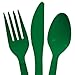(16 Forks, 16 Spoons & 16 Knives) (Green)