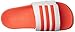 adidas Unisex-Child Adilette CLF Slide Sandal, White/Easy Coral/White, 6
