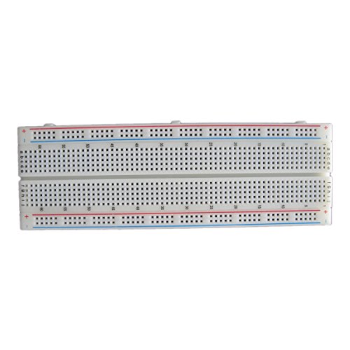 Optimus Electric 5pcs Solderless Breadboard with 830 Points Pin Holes for DIY Electronic/Electrical Circuit Prototypes Laboratory Experiment Projects from