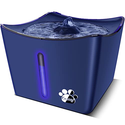 Pet Water Fountain, Large Cat Water Fountains, Whisper Quiet 3L/101oz