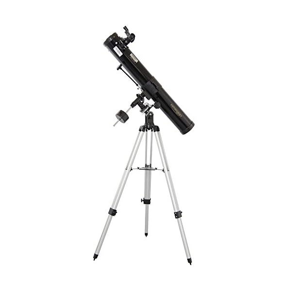 Omegon Teleskop N 76/900 EQ-2 | Newton-Spiegelteleskop | Präzise EQ-2 Montierung | für Mond & Planeten | inklusive umfangreichem Zubehör | Auch für Anfänger & Hobbyastronomen geeignet – Bild 4
