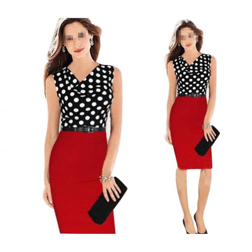 rockabilly wiggle dress