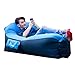 MAMBLE Inflatable Lounger Sofa Portable Sofa Bed Air Sofa for Travelling, Camping, Beach, Park Blue
