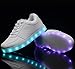 HUSKSWARE Multi-Color LED Lighting Shoes with USB Charging for Little Kid/Big Kid