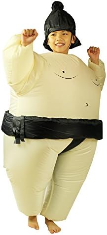 Inflatable Sumo Costume For Kids Child Wrestler Dress up Halloween Chiristmas