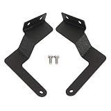 AUXMART Hidden Bumper Mounting Brackets for 30" Straight Single or Dual Row LED Light Bar Fit Toyota Tacoma 2005-2015 (1 Pair)