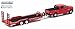 New 1:64 HITCH & TOW SERIES 9 - RED 2016 RAM 2500 & HEAVY DUTY CAR TRAILER Diecast Model Car By Greenlight