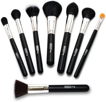 Mojo Beauty 8-Piece Fabulous Face Make-up Brush Kit