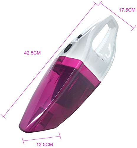NOOX 12v Handheld High Power Car Vacuum Cleaner, Carpet Cleaner for Car 120W 5000pa with Cigarette Plug Cleaning Pet Hair,Tiny Sands, Bread Crumbs and etc - Thumbnail 3
