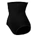 Womens High Waist C-Section Recovery Slimming Underwear Tummy Control Panties; Black; Small