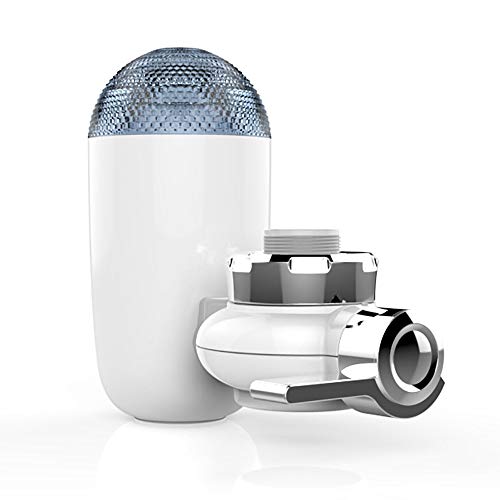 IREALIST Filtration System, Faucet Mount Drinking Tap Water Filter, RO-5, Off White