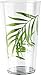 Corelle Coordinates by Reston Lloyd Bamboo Leaf Acrylic Tumbler Glasses, 19-Ounce, Set of 6