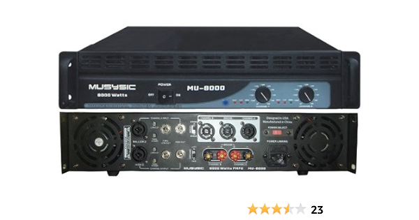 ahuja 8000 watt amplifier
