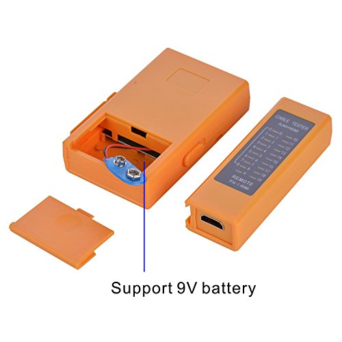 Optimal Shop 2 In 1 HDMI Cable Tester and Network Cable Tester,RJ45 Cat5 Cat6 HDMI Wire Tester