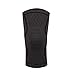UncleHu Knee Compression Sleeve Support for Sports Protective Injured Joint Pain Relief and Improve Athletic Performance-Prevent Slippery(Black,Medium,Single Wrap)