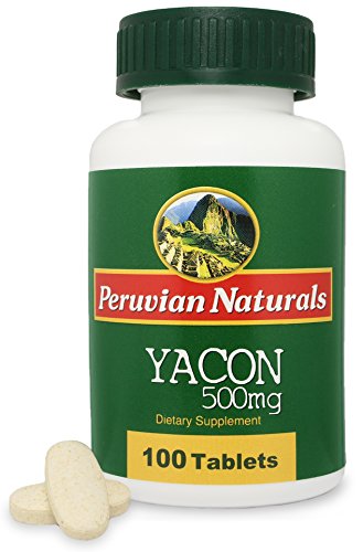 Peruvian Naturals Organic Yacon 500mg - 100 Tablets Peruvian Naturals Organic Yacon 500mg - 100 Tablets