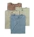 Fruit of the Loom Mens Crewneck T-Shirts, Assorted, X-Large (Pack of 4)